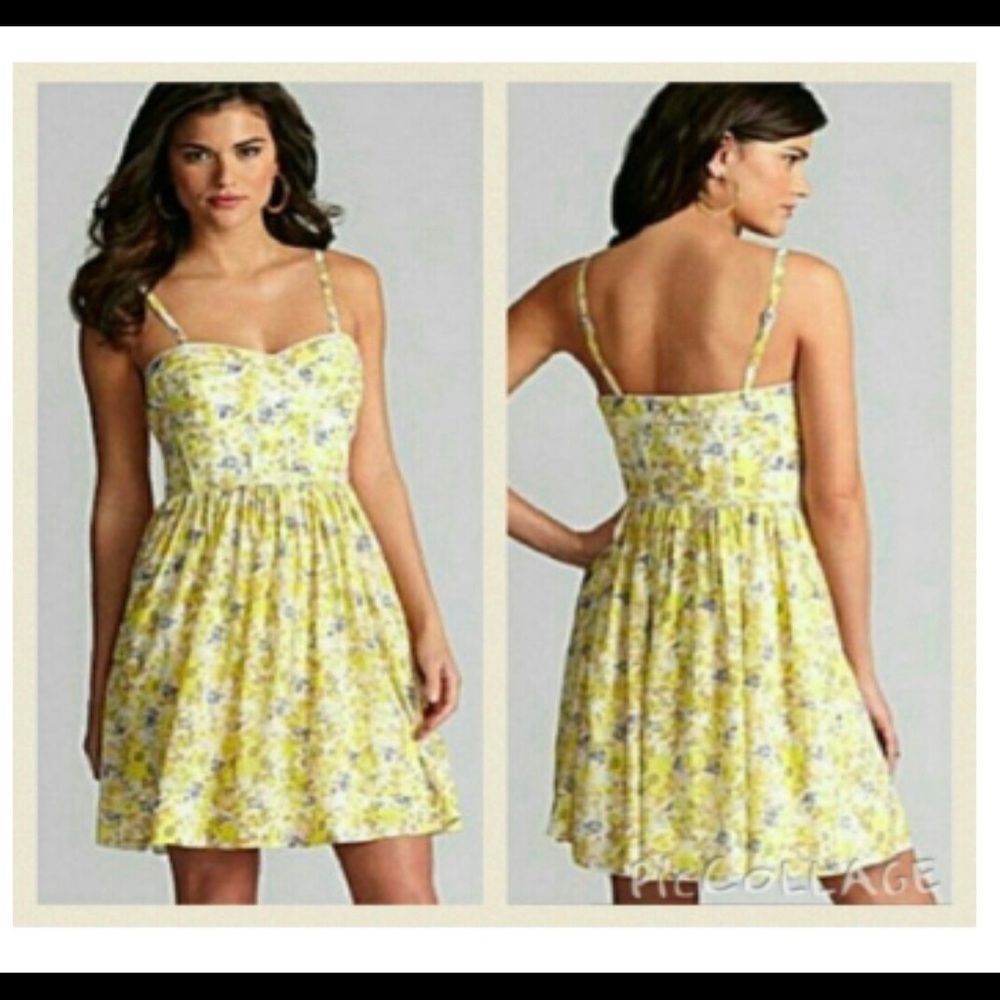 Yellow floral sundress - Gianna Bini